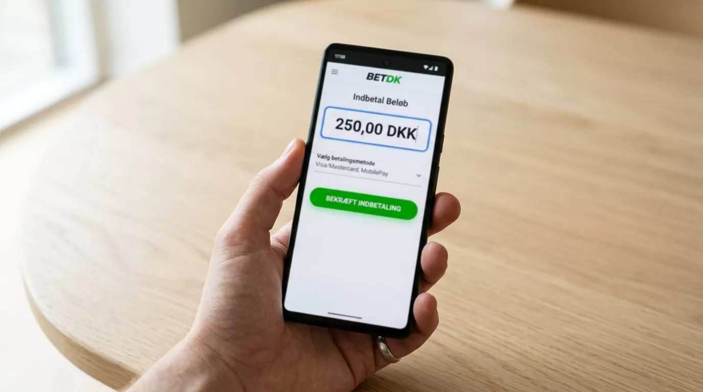 Minimumindskud hos danske bookmakere — laveste depositum